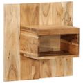 vidaXL Nočný stolík 50x27x50 cm, akáciový masív