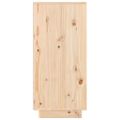 vidaXL Komoda 111x36x75 cm borovicový masív