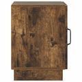 vidaXL Nočný stolík 2 ks Dymový dub 43 x 34,5 x 47 cm Kompozitné drevo