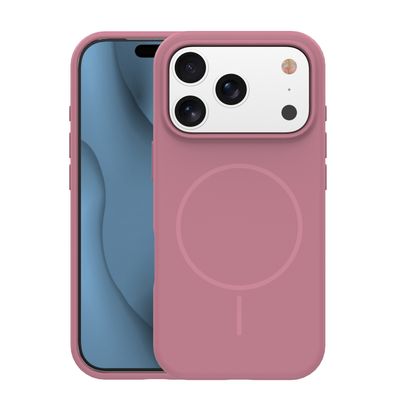 Silikónové tenké puzdro Mag pre iPhone 17 Pro 6,3" / 18 Pro 6,3" ružová