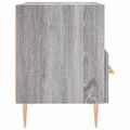 vidaXL Nočné stolíky 2 ks sivé sonoma 40x35x47,5 cm kompozitné drevo