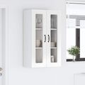 vidaXL Dvierka na umývačku Kalmar Vysoký lesk bielej 60 x 31 x 100 cm