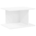 vidaXL Nočný stolík 2 ks Biela 40 x 30 x 25 cm Kompozitné drevo