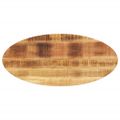 vidaXL Stolová doska 100x40x2,5 cm oválna masívny mangovník