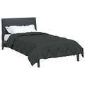 vidaXL Letná prikrývka 220 x 155 cm Leto 200 gsm Antracit