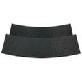 vidaXL 3-dielna záhradná barová súprava s vankúšmi čierna
