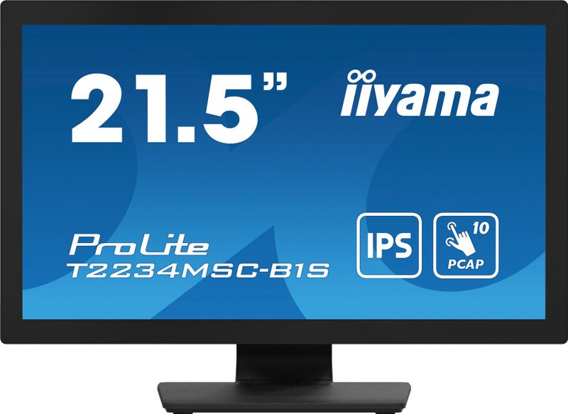 22'' LCD iiyama T2234MSC-B1S: PCAP, 10P, IPS, FHD, HDMI