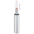 vidaXL Plynový valec kancelárskej stoličky Chróm 239-309 mm Železo