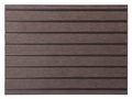 Terasová doska G21 2,5 x 14,8 x 300 cm, Dark Wood s okrúhlymi výrezmi, WPC