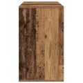 vidaXL Servírovacia skriňa Staré drevo 120 x 41 x 75 cm