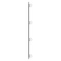 vidaXL Nástenné zrkadlo s LED svetlami 40x60 cm sklo obdĺžnik