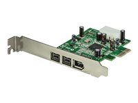 1394 FW PCIe FireWire 800 / 400 Card (PEX1394B3) - Adaptér firewire - PCI Express x1 - FireWire 800 - 2 porty + 1 x FireWire - pre P/N: BNDTB10GI, BNDTB210GSFP, BNDTB310GNDP, BNDTB410GSFP, BNDTB4M2E1, BNDTBUSB3142