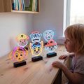Neon LED on a stand Paw Patrol - Logo OW-120146