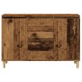 vidaXL Komoda staré drevo 102x35x70 cm kompozitné drevo