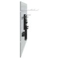 vidaXL Panel na nástroje 3 ks Sivá 150 x 1 x 60 cm