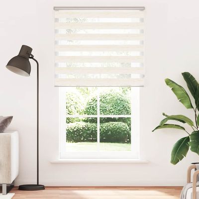 vidaXL Zebra roleta 125x200 cm šírka látky 120,9 cm polyester