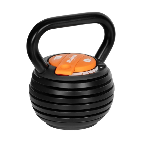 Kettlebell REBEL RBA-2324-9 9kg s nastavením nosnosti