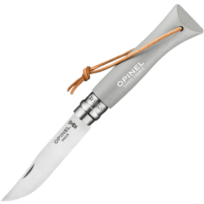 OPINEL 002202 VRI N°06 Bushwhacker Cloud vreckový nôž 7 cm, svetlo šedá, drevo