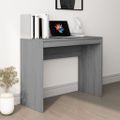 vidaXL Stôl sivý dub sonoma 90x40x72 cm spracované drevo