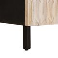 vidaXL Servírovacia skriňa Biele umývanie dokončenie 90 x 33 x 75 cm
