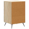vidaXL Nočný stolík Dub sonoma 43 x 41 x 66,5 cm Kompozitné drevo