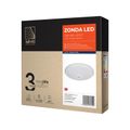 LED stropné osvetlenie ORNO ZONDA 12W s PIR senzorom