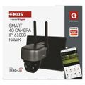 Kamera EMOS IP-6100G HAWK /H4168/ GoSmart vonkajšia batériová kamera s 4G LTE a solárnym panelom