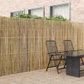 vidaXL Bambusový plot 500 x 180 cm Bambus Prírodná