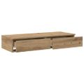 vidaXL Zásuvky pod posteľ Remeselný dub 90 x 36,5 x 16,5 cm