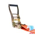 Upevňovací popruh na bicykel 3-bodový s račňou 5000kg 50mm 3m AMiO-03317