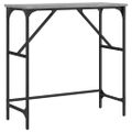 vidaXL Konzolový stolík sivý sonoma 75x32x75 cm kompozitné drevo