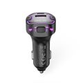 XO transmitter FM BCC12 Bluetooth MP3 car charger 3,1A black