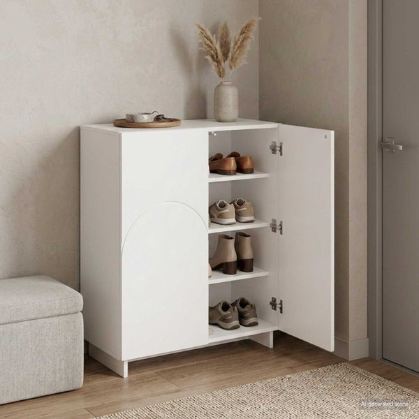 vidaXL Skrinka na topánky 73 x 38 x 87,5 cm Kompozitné drevo