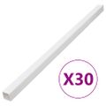 vidaXL Káblový rozvod 100x60 mm 30 m PVC
