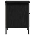 vidaXL TV skrinka 60 x 35 x 45 cm Čierny dub Kompozitné drevo