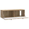 vidaXL Nástenná TV skrinka 98 x 31 x 30 cm Dub artisan