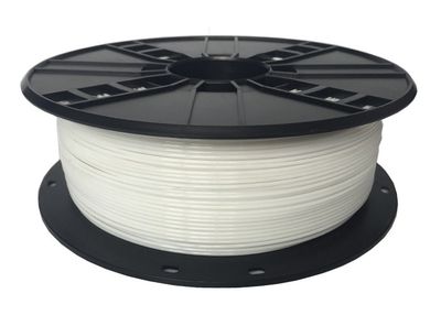 GEMBIRD Struna pre 3D tlač,PETG,1,75mm,1Kg,biela