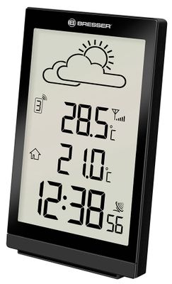 Meteostanica Bresser TemeoTrend ST RC, čierna