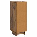 vidaXL Servírovacia skriňa Staré drevo 33 x 34,5 x 90 cm