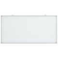 vidaXL Magnetická biela tabuľa 100x50x1,7 cm hliník