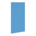 vidaXL Plisovaná roleta modrá 105x200 cm, šírka látky 104,4 cm, polyester