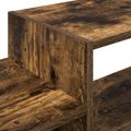 vidaXL Nástenný TV kabinet Nástenná montáž Dymový dub 220 x 28 x 21 cm