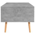 vidaXL Konferenčný stolík betónovo sivý 100x49,5x43cm kompozitné drevo
