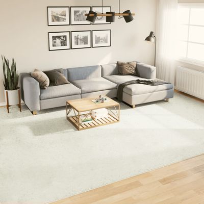 vidaXL Koberec OVIEDO krátky vlas krémový 300x400 cm