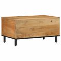 vidaXL Konferenčný stolík Hnedý 80x50x40 cm Masívne drevo Mango