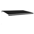 vidaXL Automaticky zaťahovacia markíza 500x300 cm antracitová