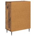 vidaXL Zásuvkový kabinet Staré drevo 66 x 34,5 x 89,5 cm