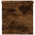 vidaXL Úložný box dymový dub 30x35x35 cm kompozitné drevo