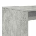 vidaXL Stôl Betónová šedá Kompozitné drevo 108 x 55 x 103.5 cm