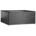 vidaXL Obaly na záhradný nábytok 2 ks 16 očiek 250x250x90 cm štvorec